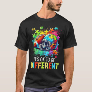 Camiseta Está Bien Ser Diferente Fútbol Conciencia del Auti