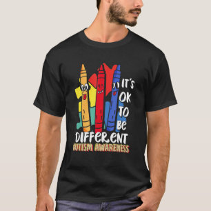 Camiseta Está bien ser diferente para tomar conciencia del 