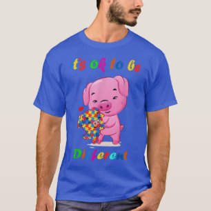 Camiseta Está Bien Ser Distinto De Conciencia Autista Autis