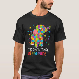 Camiseta Está bien ser el autismo del rompecabezas de los e