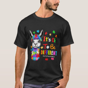Camiseta Está bien ser el chico de la conciencia del autism