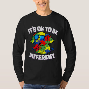 Camiseta Está Bien Ser Otro Autismo Elefante De Concienciac