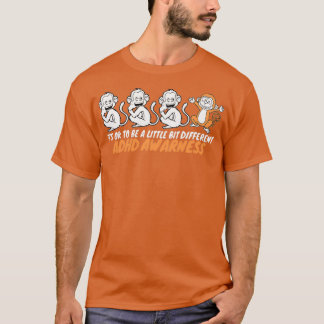 Camiseta Está bien ser un poco diferente para tomar concien