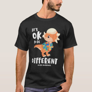 Camiseta Está Bien Ser Una Aceptación De Conciencia De Auti