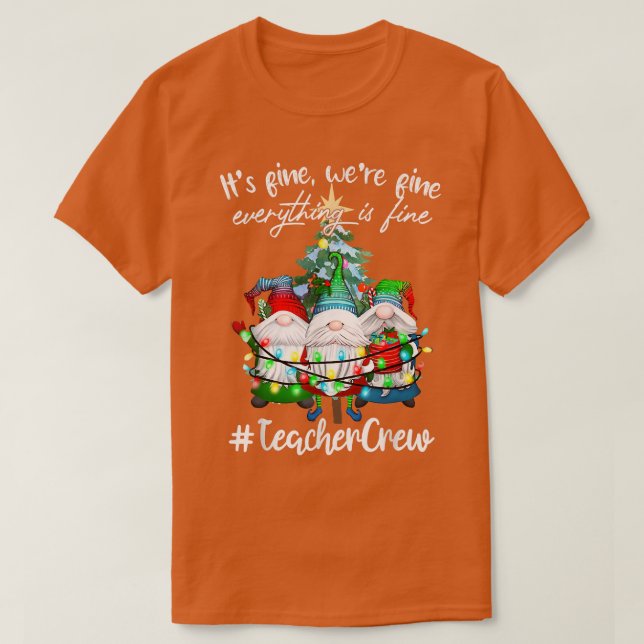 Camiseta Está Bien, Si Todo Está Bien, Profesor Cr (Diseño del anverso)