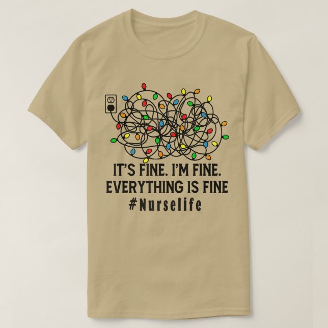Camiseta Está Bien, Todo Está Bien. (Diseño del anverso)