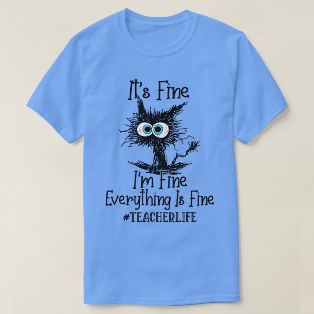Camiseta Está Bien, Todo Está Bien. (Diseño del anverso)
