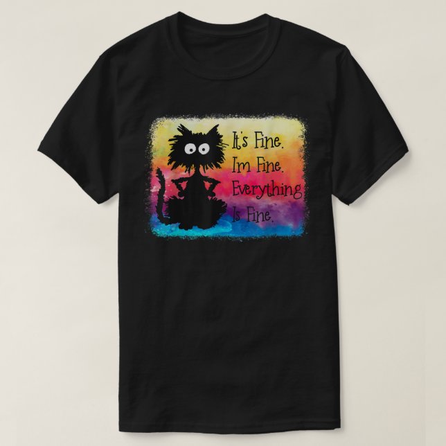 Camiseta Está Bien, Todo Está Bien. (Diseño del anverso)