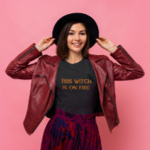 Esta Bruja Está En Fuego De Halloween.