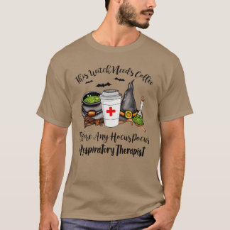 Camiseta Esta bruja necesita un regalo para el café Respira