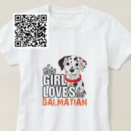 Camiseta Esta Chica ama a su dálmata