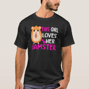 Camiseta Esta Chica ama a sus Chicas Hamster Hammy