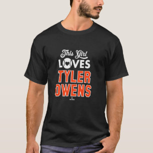 Camiseta Esta Chica Ama a Tyler Owens Detroit Béisbol MLBPA