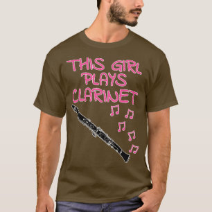 Camiseta Esta Chica interpreta a la Clarinet Clarinetista W