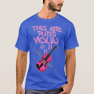 Camiseta Esta Chica interpreta violinista violinista