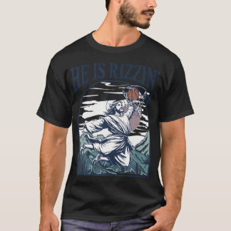 Camiseta Está Creciendo Jesús Creencia Cristiana Cesta Reli