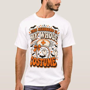 Camiseta Esta Diadema Es Mi Disfraz Completo Enfermera Dive