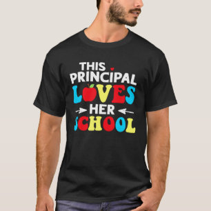 Camiseta Esta directora ama su escuela