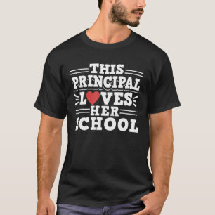 Camiseta Esta directora ama su escuela