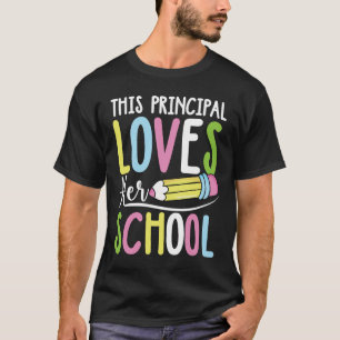 Camiseta Esta directora ama su escuela