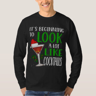 Camiseta Está empezando a parecerse mucho a cócteles divert