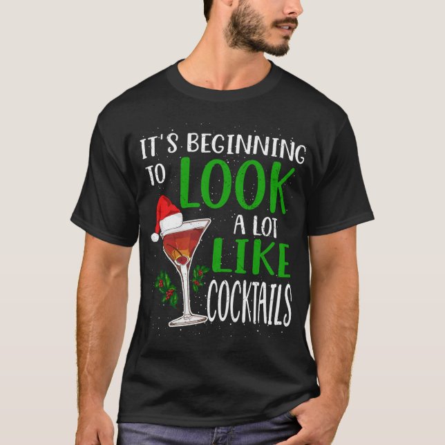 Camiseta Está empezando a parecerse mucho a cócteles divert (Anverso)