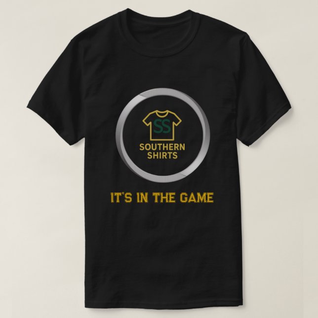 Camiseta Está en el juego (Diseño del anverso)