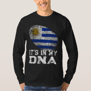 Camiseta Está en la bandera uruguaya de mi ADN
