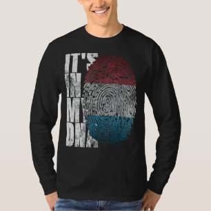 Camiseta Está en la gráfica de mi dona luxemburguesa para M