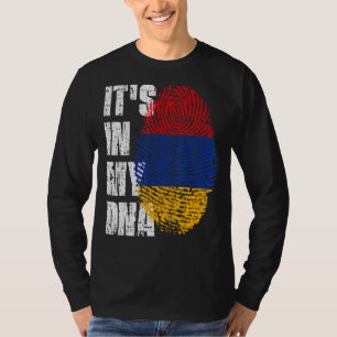 Camiseta Está en mi ADN Armenia Bandera armenia