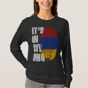 Camiseta Está en mi ADN Armenia Bandera armenia