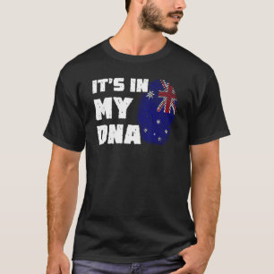 Camiseta Está en mi ADN Australia Bandera Hombres mujeres