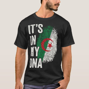 Camiseta ESTÁ EN MI ADN Bandera Argelia Raíces Argelia Ge O
