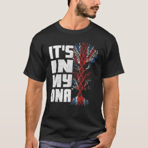 Camiseta Está en mi ADN Bandera británica Inglaterra Gran B