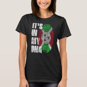 Camiseta Está en mi ADN Bandera burundesa