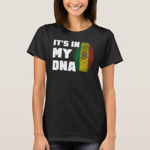 Camiseta Está en mi ADN Bandera de Bolivia Hombres Mujeres