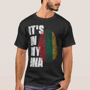 Camiseta ESTÁ EN MI ADN, bandera de Lituania