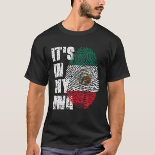 Camiseta ESTÁ EN MI ADN Bandera de México México