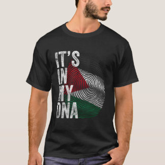 Camiseta Está En Mi ADN Bandera De Palestina Palestino