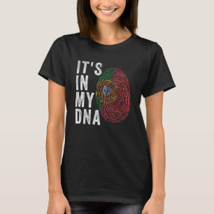 Camiseta Está en mi ADN - Bandera de Portugal