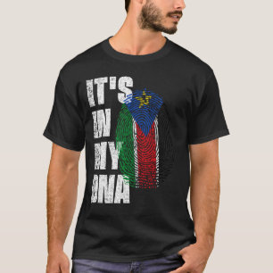 Camiseta ESTÁ EN MI ADN Bandera de Sudán del Sur