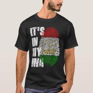 Camiseta Está En Mi Adn Bandera De Tayikistán Tayikistaní