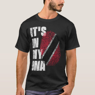 Camiseta ESTÁ EN MI ADN Bandera de Trinidad y Tobago