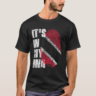 Camiseta ESTÁ EN MI ADN Bandera de Trinidad y Tobago