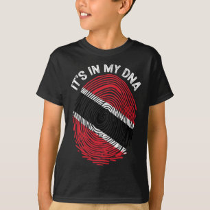 Camiseta Está En Mi Adn Bandera De Trinidad Y Togo Orgullos