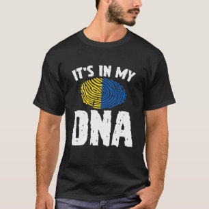 Camiseta ESTÁ EN MI ADN Bandera de Ucrania, ucraniano