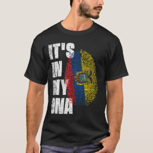 Camiseta ESTÁ EN MI ADN Bandera Ecuador