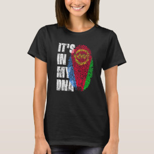 Camiseta ESTÁ EN MI ADN Bandera Eritrea Eritrea