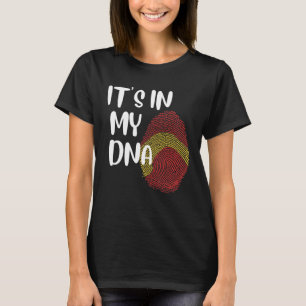 Camiseta Está en mi ADN Bandera española Orgullo Español