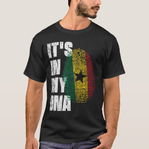 Camiseta ESTÁ EN MI ADN Bandera Ghana